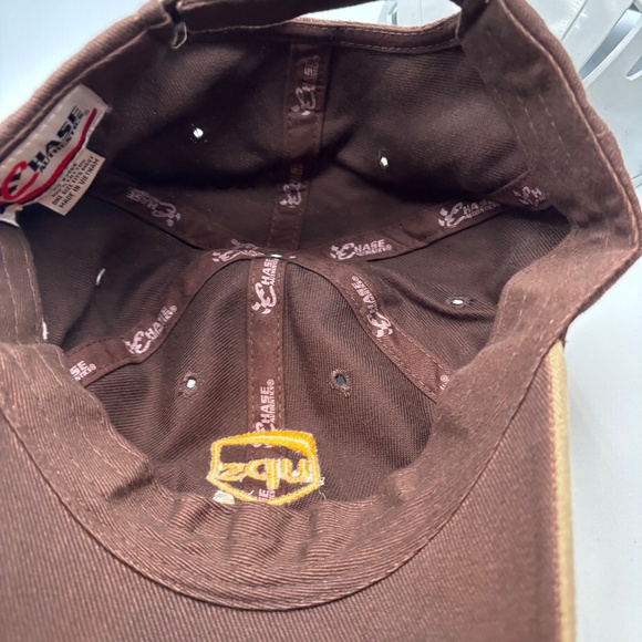 UPS Checkered Logo Dale Jarrett #88 NASCAR Brown/Gold Racing Collectible Hat - Picture 15 of 16